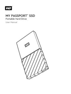 My Passport SSD - Western Digital