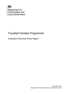 Troubled Families Programme - GOV.UK