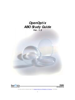OpenOptix ABO Study Guide - Laramy-K Optical