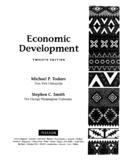 Development TWELFTH EDITION Michael P. Todaro …