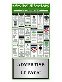 ADVERTISE IT PAYS!