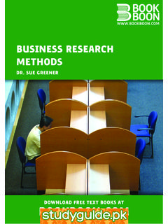 Business Research Methods - UAB Barcelona