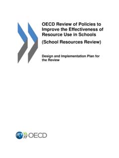OECD Review of Policies to Improve the Effectiveness of ...