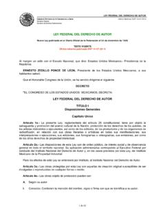Ley Federal del Derecho de Autor - Universidad de Colima