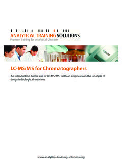 LC-MS/MS for Chromatographers - ll1.workcast.net