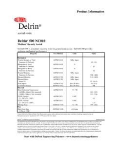 DELRIN 500 NC010 (ASTM) - t Link