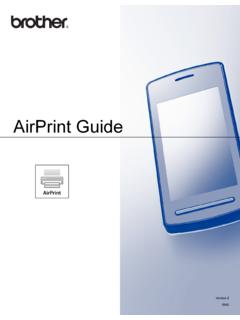 AirPrint Guide - Brother