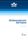 IATA Reference Manual for Audit Programs - Root …