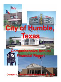 City of Humble, Texas