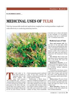MEDICINAL USES OF TULSI - efy.efymag.com