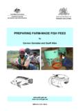 PREPARING FARM-MADE FISH FEED - AwF …