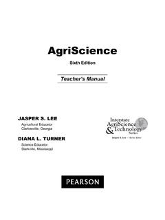 AgriScience - Pearson Education