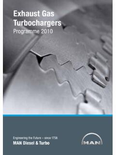 Exhaust Gas Turbochargers - engine.od.ua