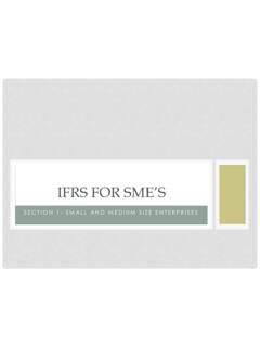 IFRS for SME’s - SAIPA