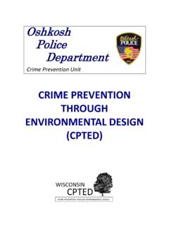 CRIME PREVENTION THROUGH ENVIRONMENTAL DESIGN …