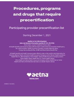 Procedures, programs and drugs that require …