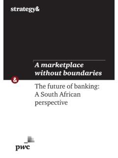 Strategy and Future of Banking - PwC South Africa
