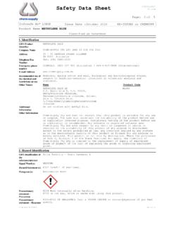 Safety Data Sheet - Chem Supply