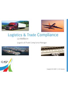 Logistics &amp; Trade Compliance - GHSP