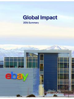 Global Impact - eBay