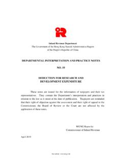 Departmental Interpretation And Practice Notes - No