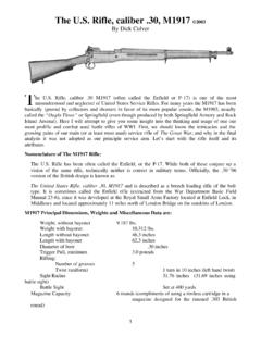 The U. S. Rifle, Caliber .30, M1917 - odcmp.org