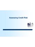 Assessing Credit Risk - World Bank