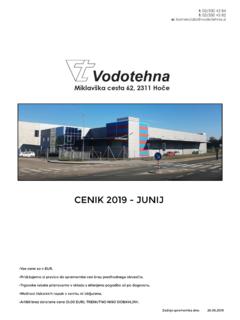 CENIK 2018 - MAJ - Vodotehna.si