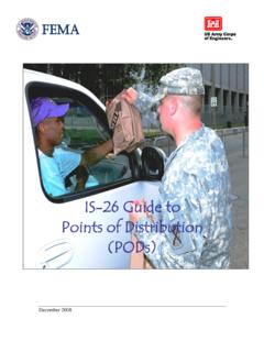 IS-26 Guide to Points of Distribution ... - Harris …