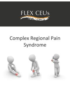 Complex Regional Pain Syndrome - storage.googleapis.com