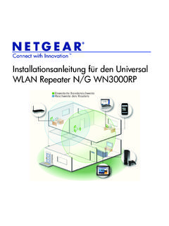 Installationsanleitung f&#252;r den Universal WLAN Repeater N/G ...