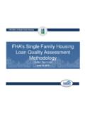 FHA’s Single Family Housing Loan Quality …