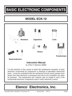 BASIC ELECTRONIC COMPONENTS - Robotshop
