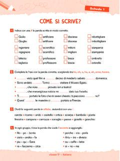 COME SI SCRIVE? - www.edu.lascuola.it