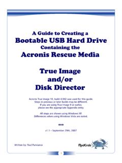 Containing the Acronis Rescue Media True Image and/or …