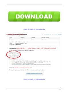 Autocad 2017 Product Key Serial Number Crack - Universe