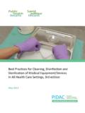 Best Practices for Cleaning, Disinfection and ...