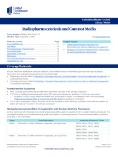 Radiopharmaceuticals and Contrast Media - …