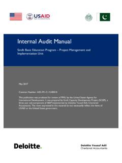 Internal Audit Manual - United States Agency for ...