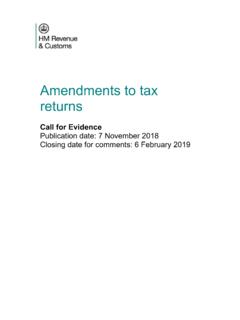 Amendments to tax returns - GOV.UK