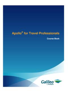 Apollo for Travel Professionals