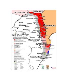 Malaria Risk Map - KwaZulu-Natal Department of …