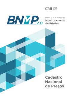 Banco Nacional de 2.0 de Pris&#245;es - Portal CNJ