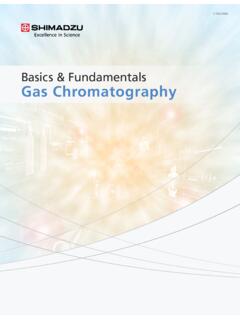Basics &amp; Fundamentals - Gas Chromatography - Shimadzu