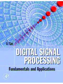 Digital Signal Processing - INAOE - P