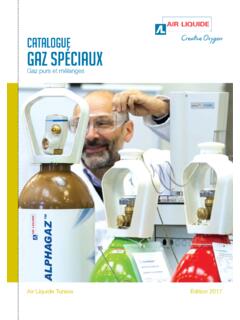 Catalogue Gaz Sp&#233;ciaux - Air Liquide