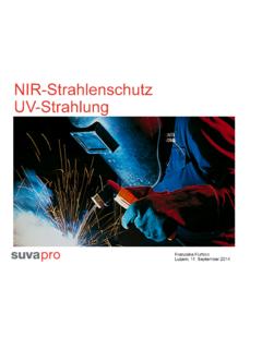 NIR-Strahlenschutz UV-Strahlung - safpro.ch