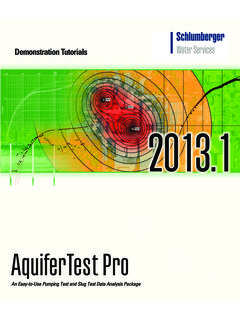 AquiferTest Pro - swstechnology.com