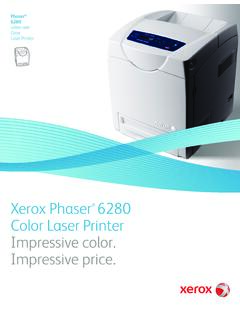 Xerox Phaser 6280 Brochure