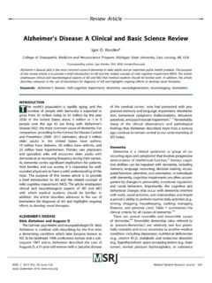 Alzheimer’s Disease: A Clinical and Basic Science Review